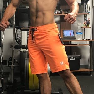Hurley orange board shorts